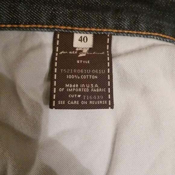 7 for all Mankind Mens Relaxed Jeans - Picture 4 of 6